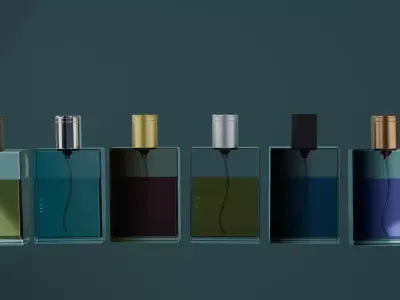 Perfume Low-poly 3D model