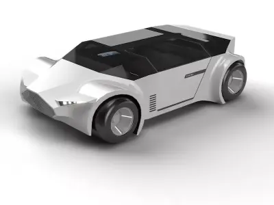 Concept Car v01 3D model