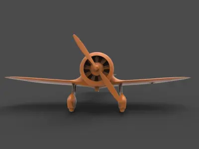 Gee Bee Model R1 3D print model