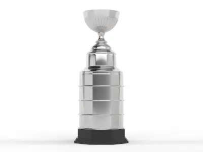 Trophy hockey 3D model