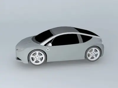 Alfa Romeo CZ Concept Free 3D model