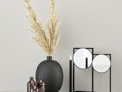 Bathroom accessories 3D model