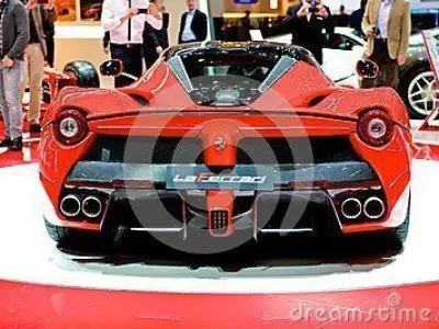 la ferrari Low-poly 3D model