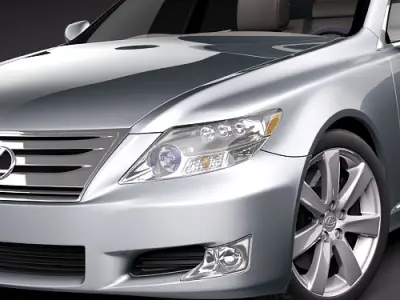 Lexus LS 600h 3D model