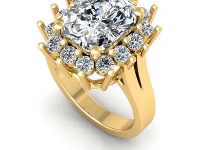 CAD-2072-Ring 3D print model