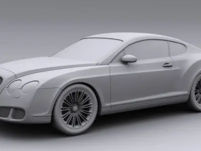 Bentley Continental GT Speed 2008 3D model