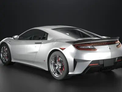 Honda NSX Type S 3D model