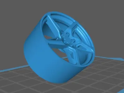Ferrari 458 Italia Wheels 3D print model