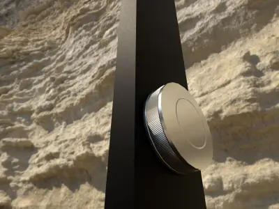 Garden Shower Low-poly 3D model