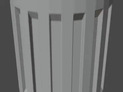 Free Silver Generator with Color Emission Free low-poly 3D model