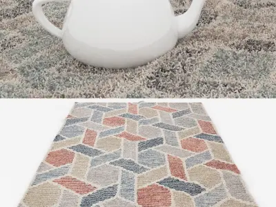 Rugs No 596 Low-poly 3D model