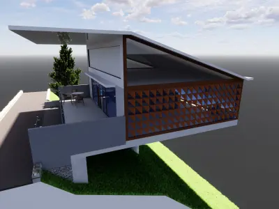 3D Model of Stage Supermarket Building 3D model