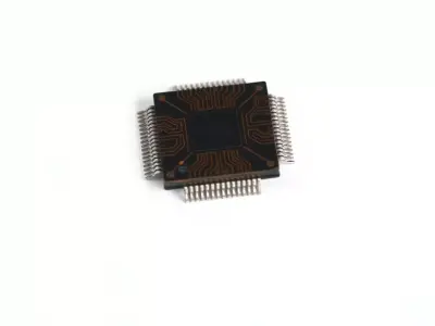 Complex Circuit Chip model pack Low-poly 3D model