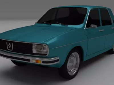 Dacia 1300 Renault 12 3D model