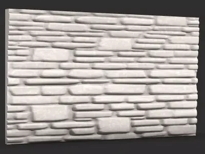 Rocky Boulder Wall Construction Kit 3D print model