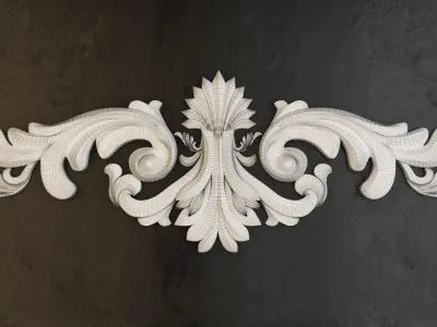 ornament 3D model 2