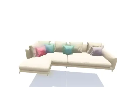 sofa from ehab 3D model