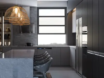 My complete interior and backyard design  3D model