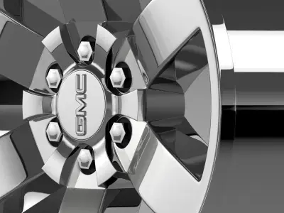 GMC Yukon Heritage Edition rim 3D model