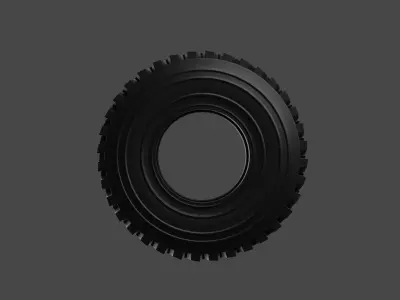 Tyre 2 tire 3D print model