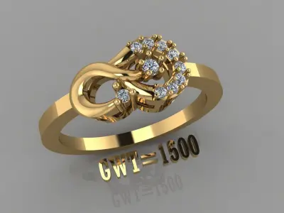 FASION RING  3D model get