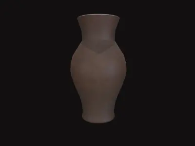 Vase V03 Low-poly 3D model