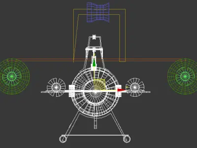 3D Model of Underwater Robot -AUV 3D model