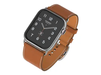 Apple Watch Hermes Series 4 and 5 3D model