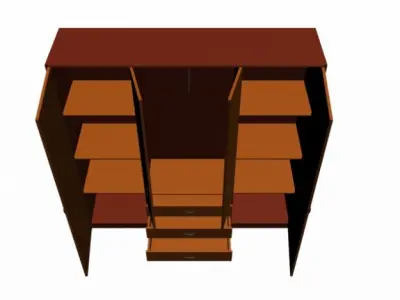 Wardrobe - Armoire 3D model