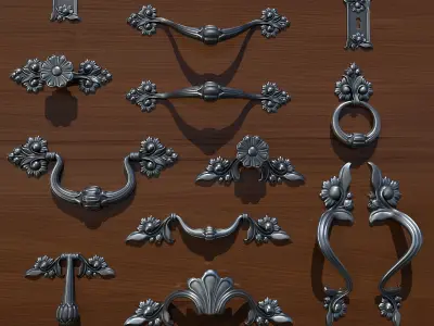 Handles Vol 06 3D model