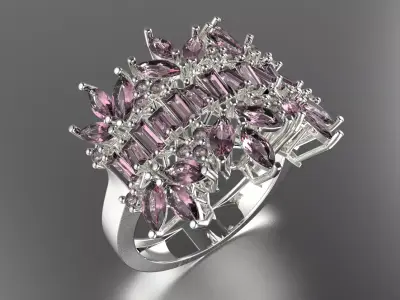 jewelry ring 291 3D print model