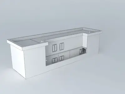 Luxury Townhouse in Brazil Free 3D model