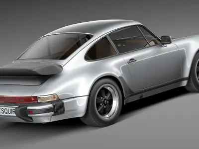 Porsche 911 930 Turbo 1975 3D model