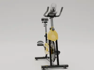 Gym Equipment Low-poly 3D model shop
