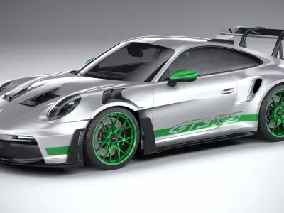 Porsche 911 GT3RS 2023 3D model