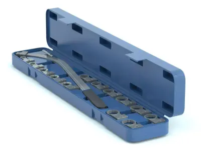 Garage Serpentine Belt Tool Kit 3D model