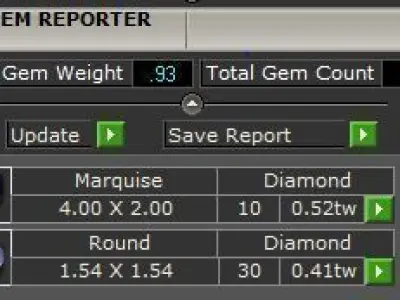 Solitaire Engagement Art Deco Ring 3D print model