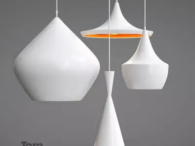 Light Tom Dixon White 3D model