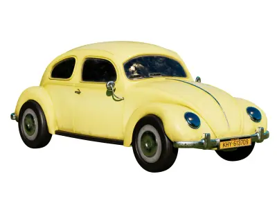 Classic Car 3D model 2
