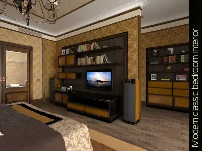 Bedroom Photoreal 3D model