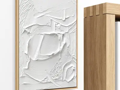 Plaster Two Frame 29 Low-poly 3D model