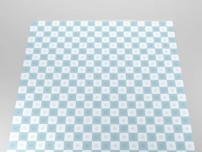 Persian Carpet Collection-vol18-4k texture Low-poly 3D model