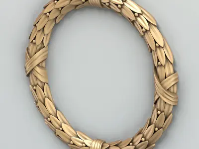 Wreath 001 3D model