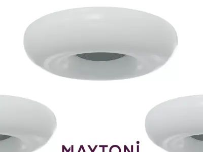 Ceiling lamp Music 60 MOD362-CL-01-60W-W Maytoni Modern Free 3D model