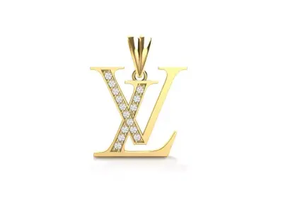 Louis Vuitton Pendant 3D print model
