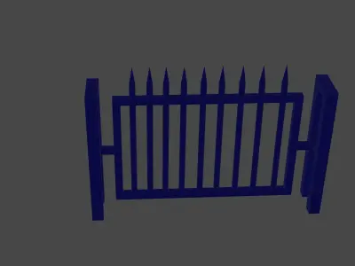 Wallpost Free 3D model