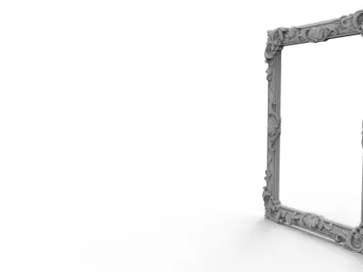 Frame 1 ornate 3D print model
