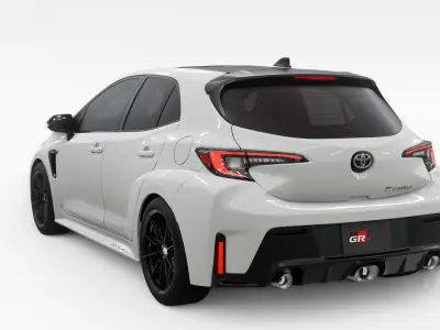 Toyota Corolla GR 2023 3D model