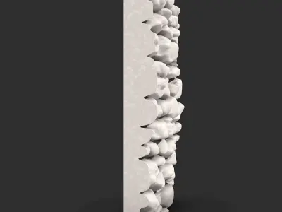 Ancient Stone Foundation Mesh 3D print model