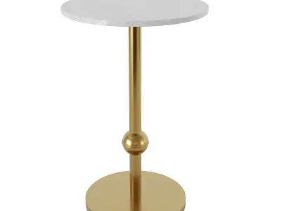 Decorate marble table sku 32034 by Pikartlights Free 3D model